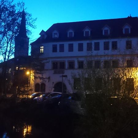 Haus Zum Kleinen Helm Appartement Erfurt Buitenkant foto