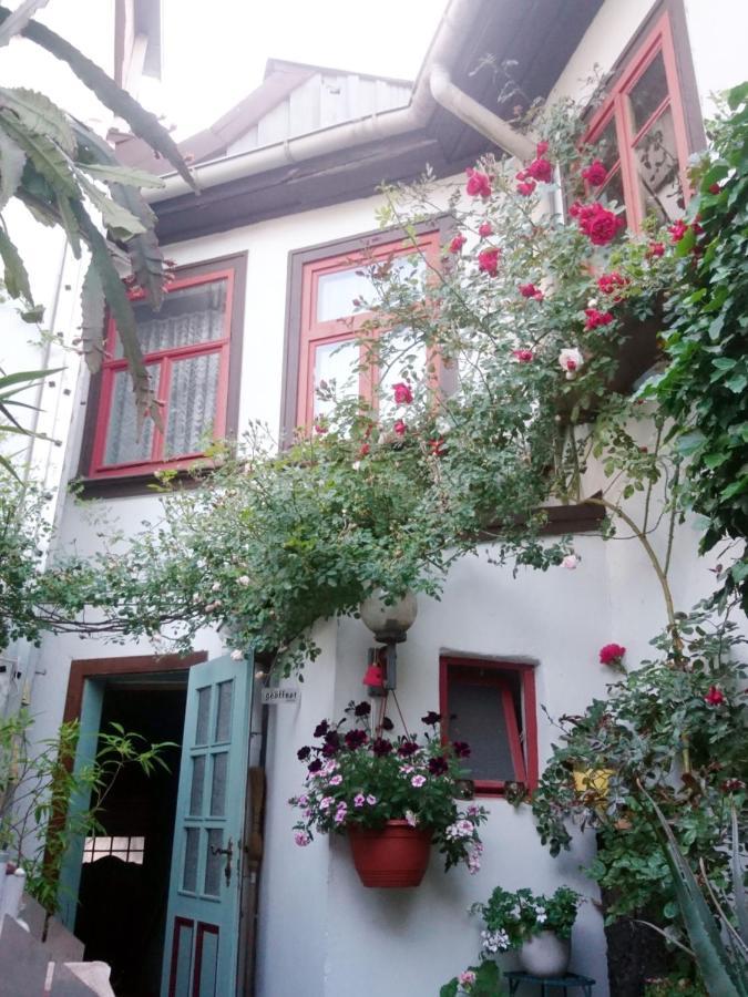 Haus Zum Kleinen Helm Appartement Erfurt Buitenkant foto